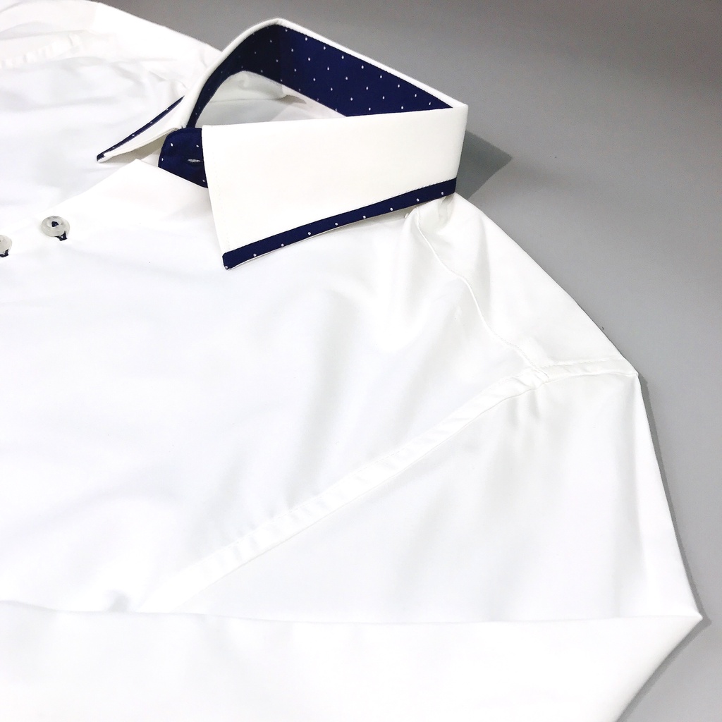 Áo Sơ Mi Nam LUD.MEN Sơ Mi Nam chất lụa dài tay họa tiết phôi cổ cao cấp hàng gỗc giá xưởng may (48-76KG) | BigBuy360 - bigbuy360.vn