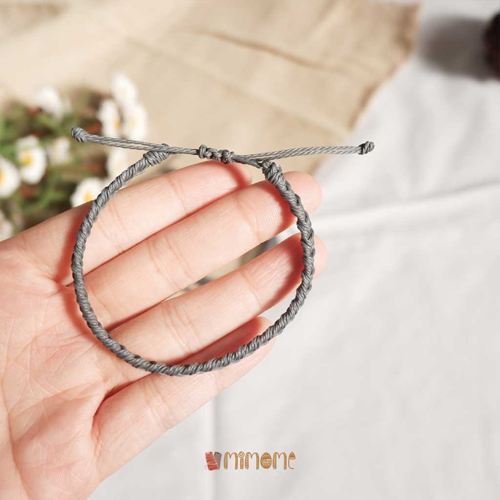 Vòng bính waterproof màu xám