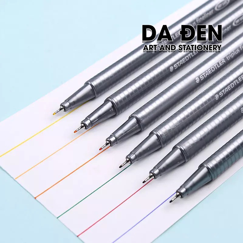 [DA ĐEN] P1-Bút Kim Màu Triplus® Fineliner 334 Staedtler