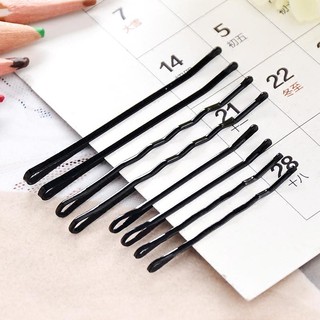 Vỉ 36 chiếc kẹp tăm đen làm đẹp, Kẹp tăm màu đen thiết kế đơn giản xinh xắn phong cách Hàn Quốc