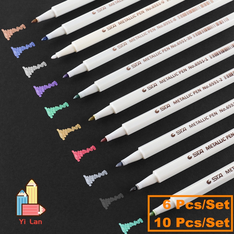 Bộ 10 Cây Bút Màu Xinh Xắn