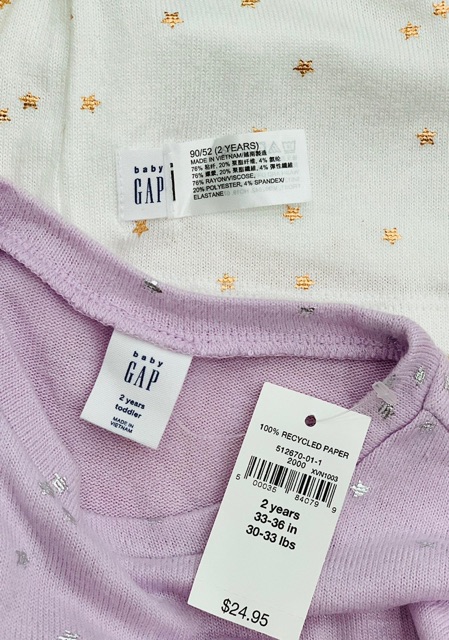 Áo bé gái dài tay