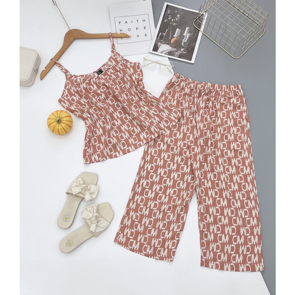 Bộ Lỡ 2 Dây Quần Ống Suôn