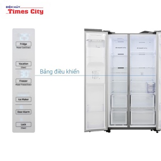Tủ lạnh Samsung side by side RS64R5101SL/SV