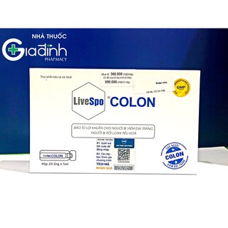 LiveSpo COLON  - Bào tử lợi khuẩn, men vi sinh