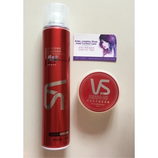 Sáp vuốt tóc giả-Lọ xịt gel tạo kiểu tóc