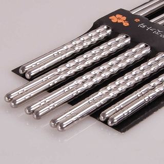 combo 20 đôi đũa inox xoắn