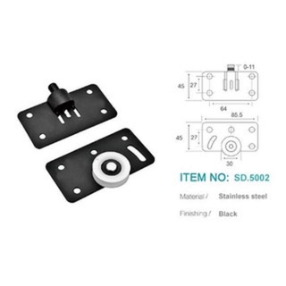 Bánh xe lùa cửa tủ  06378.1