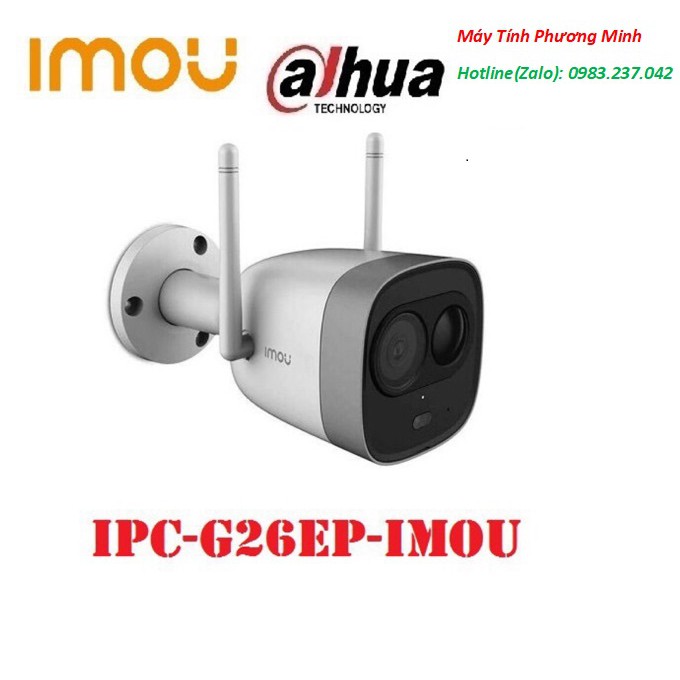 Camera IP Wifi Dahua IPC-G26EP-IMOU 2.0Mp - Hàng Chính Hãng bảo hành 12 tháng