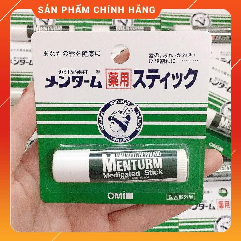 Son Dưỡng Môi OMI Brotherhood Menturm Medicated Lip Balm Stick (4g) | BigBuy360 - bigbuy360.vn