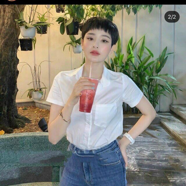 Áo sơ mi Gu chất cotton đũi siêu hot | BigBuy360 - bigbuy360.vn