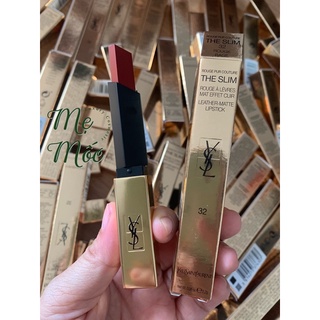 Son ysl the slim rouge pur couture 32 - đỏ nâu