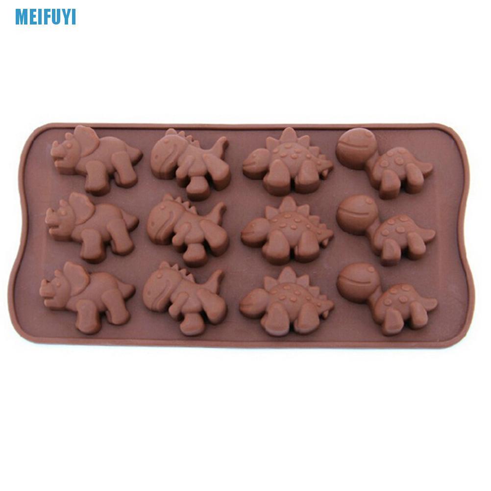 Khuôn Silicone Làm Bánh Hình Khủng Long 439v