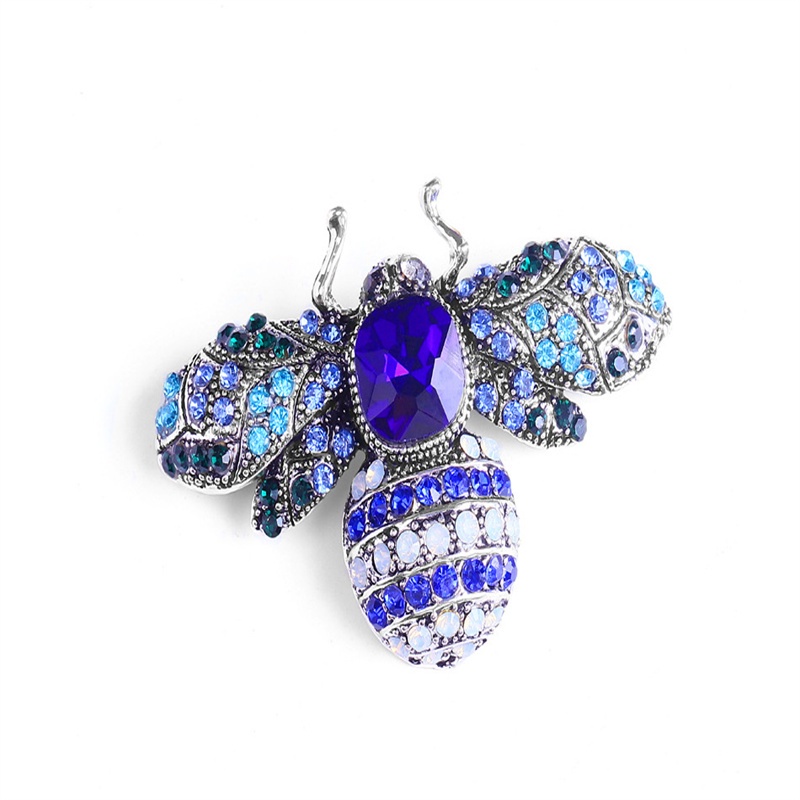 Ghim Cài Áo Hình Bọ Cánh Cứng Đính Đá Thời Trang