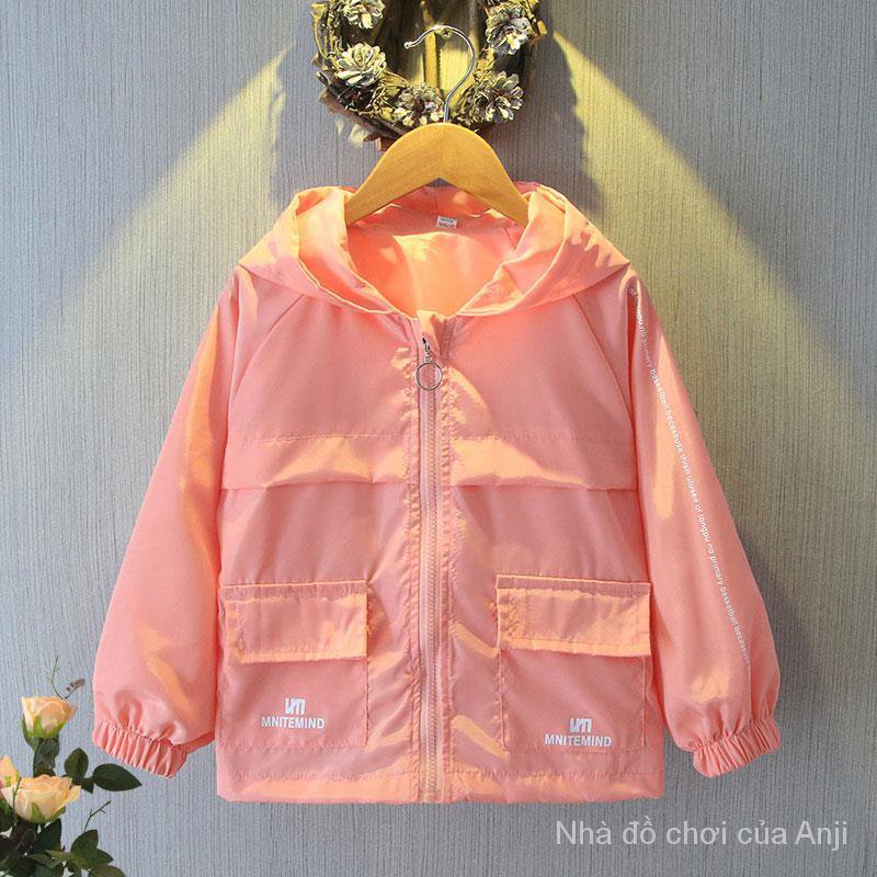 Girls Wind Jacket Spring New Fashion Korean Style Kids For Baby Spring And Autumn Leisure, Boys Jackets