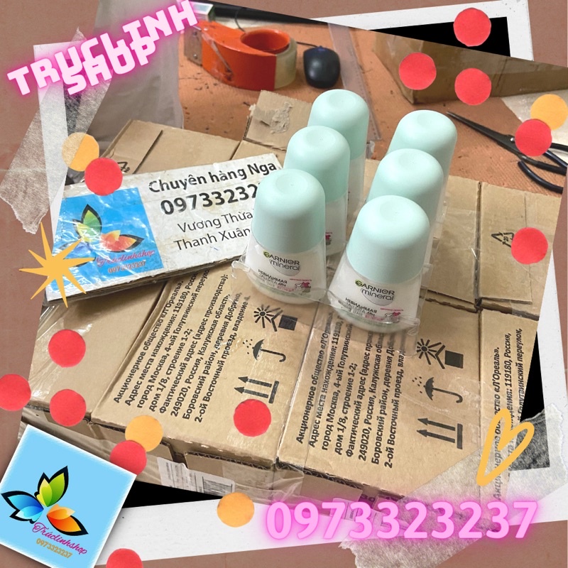 Lăn nách Garnier ULtra Dry 50ml ngăn mồ hôi 48h khử mùi