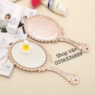 Gương công chúa cầm tay