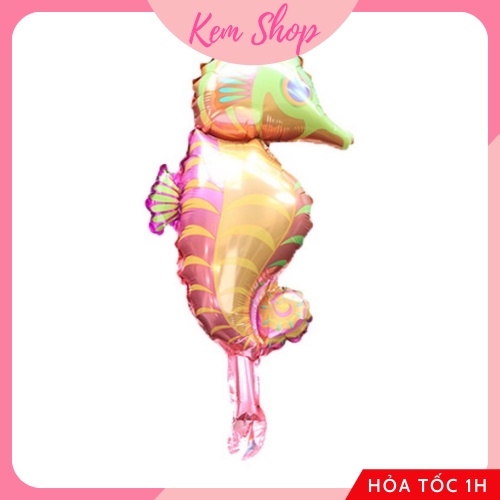 Bóng hình chủ đề đại dương trang trí sinh nhật cho bé siêu ngộ nghĩnh - K204