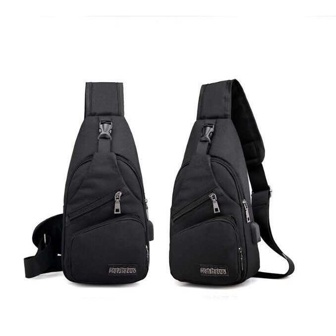 ❤️FREESHIP❤️ Túi Đeo Chéo Uniex Có Cổng Sạc USB -Tặng Thắt Lưng Da Cao Cấp - unisex.shopp | BigBuy360 - bigbuy360.vn