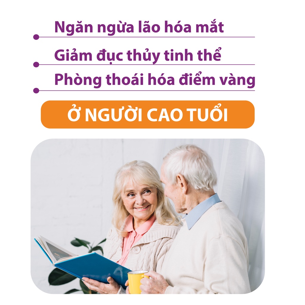 Viên Dưỡng Sáng Mắt Novotane Softcap - Bổ sung bộ 3 dưỡng chất vàng cho mắt - Tăng cường thị lực, giảm khô mỏi mắt
