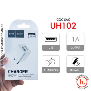 CÓC CỦ SẠC HOCO UH102 CHO IPHONE IPAD SAMSUNG XIAOMI OPPO CHÍNH HÃNG CAO CẤP GIÁ RẺ 28K [PHỤ KIỆN HOCO]
