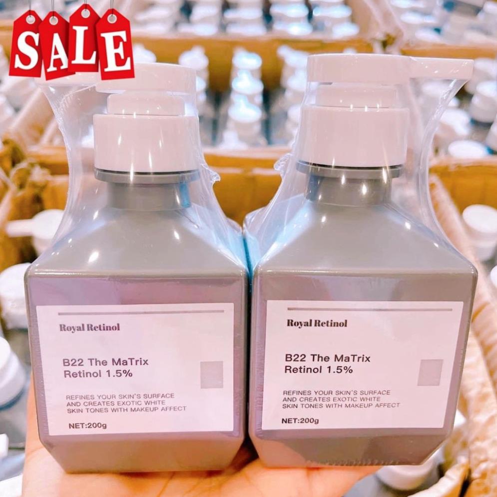 Royal Retinol B22 The Matrix - Kem Ủ Kích Trắng Body Retinol 1.5%  - XUKA.cosmetics
