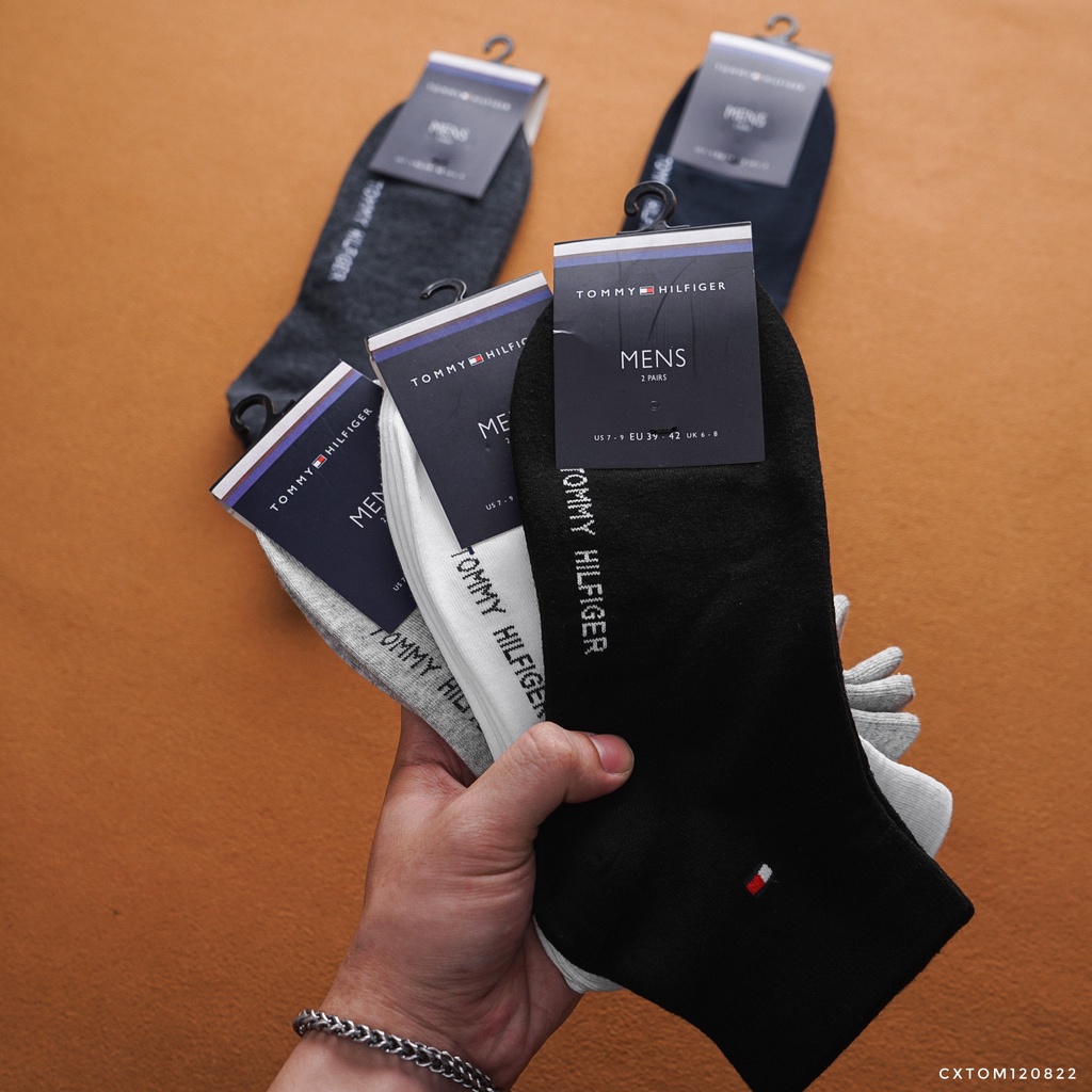 Full set 2 đôi vớ, tất cổ trung cao cấp, chất liệu cotton dệt kim siêu thấm hút, khử mùi hiệu quả 120822