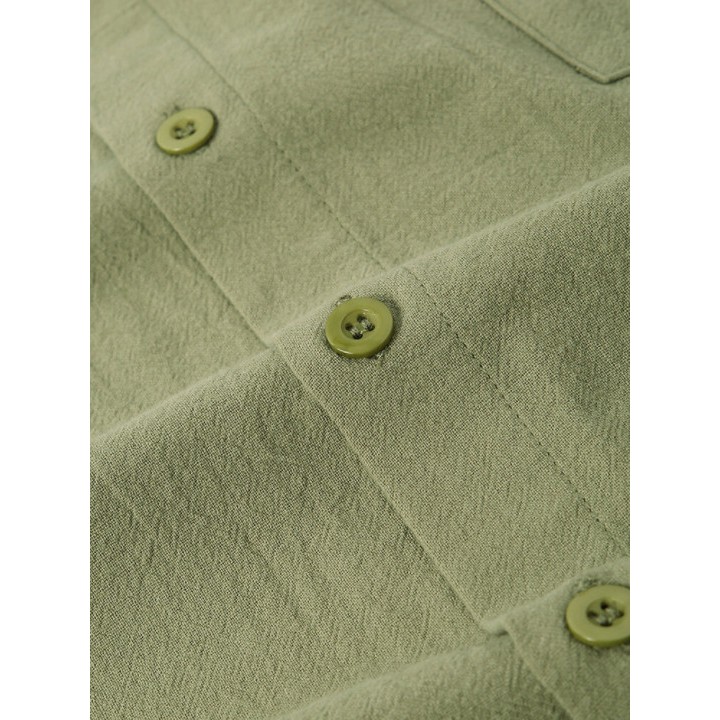 Xả Kho Áo Đũi Nam Sơ Mi Cộc Tay Đẹp - 2 Túi Ngực | BigBuy360 - bigbuy360.vn