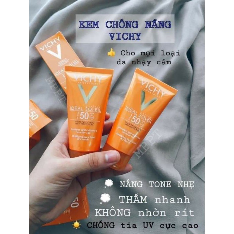 Kem chống nắng Vichy SPF 50+  Pháp