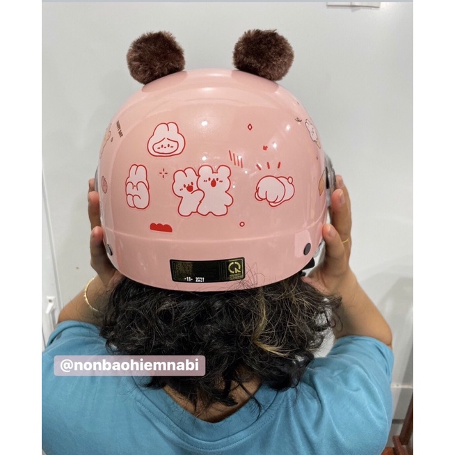Mũ bảo hiểm siêu xinh