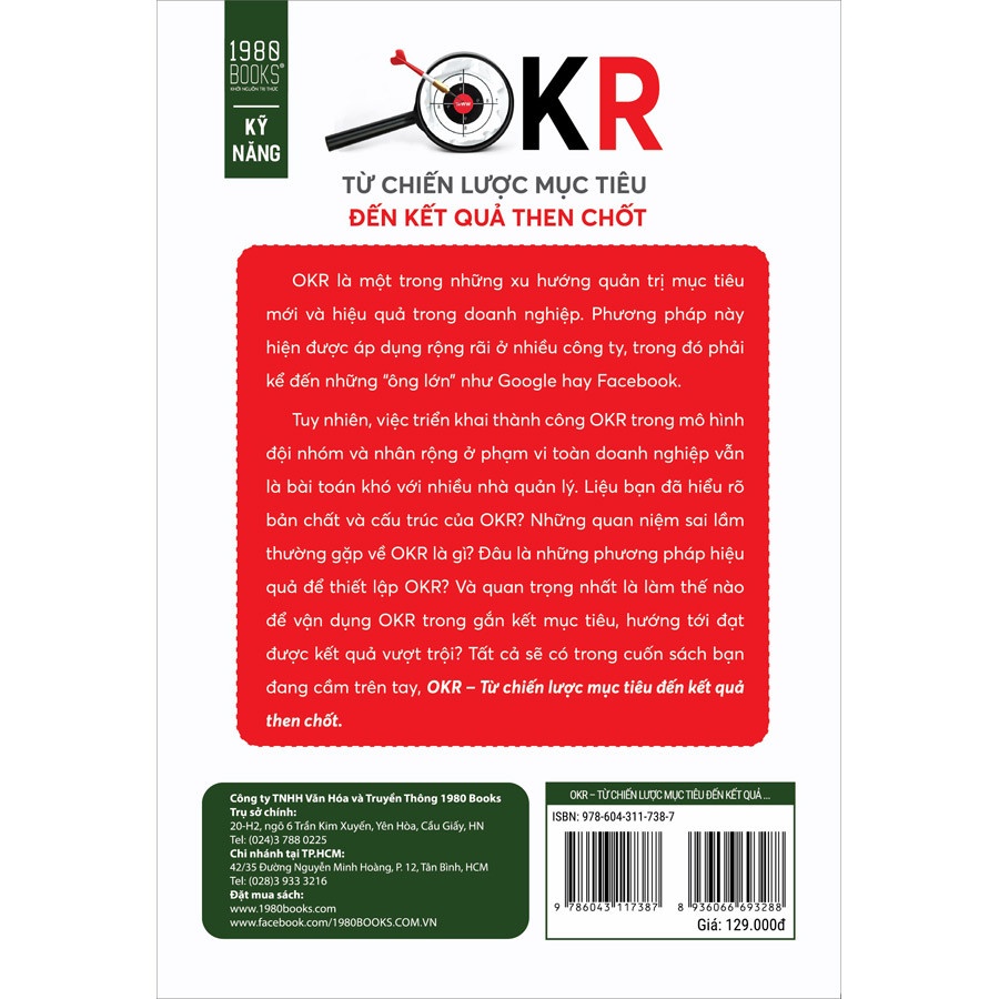 Sách - OKR – Từ chiến lược mục tiêu đến kết quả then chốt