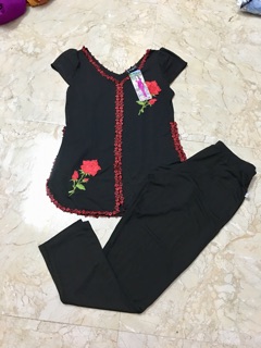 Bộ xẻ tà cách tân Thun citimut