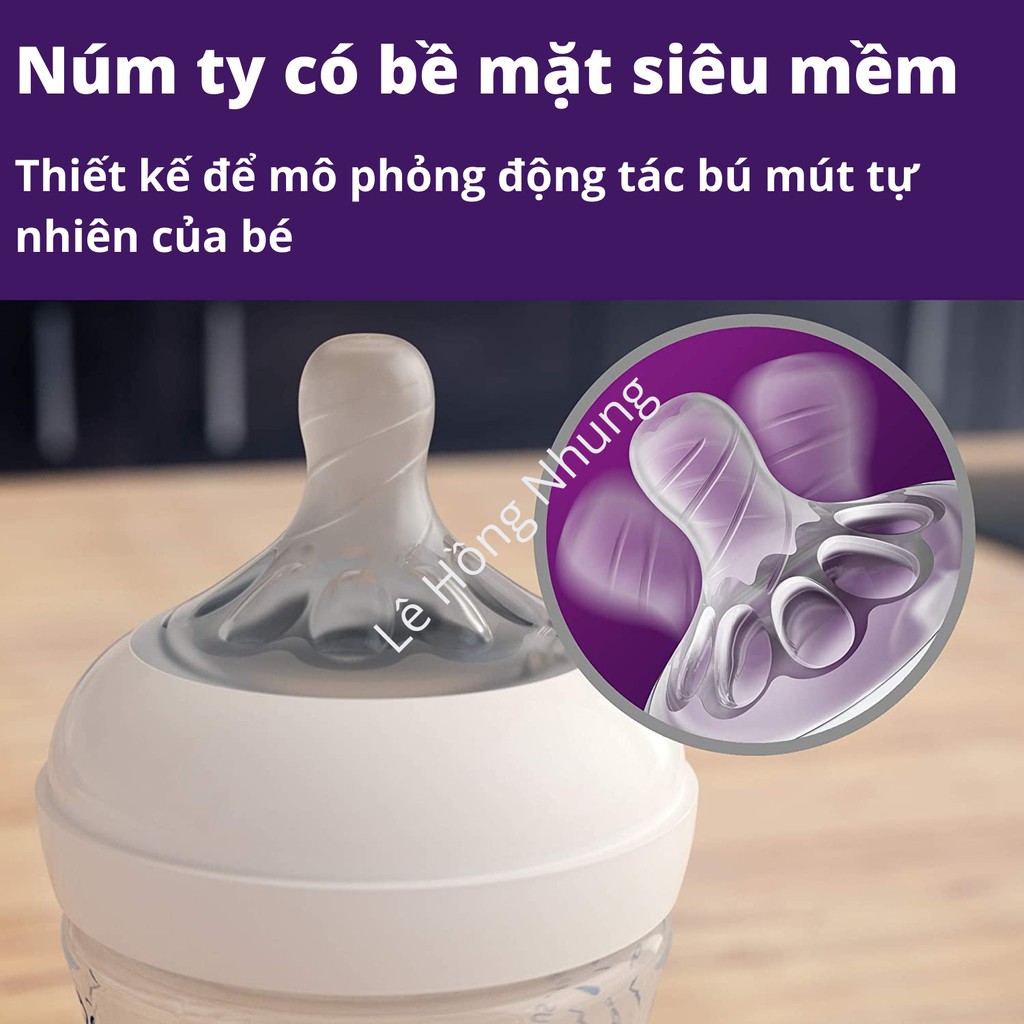 Núm Ty Avent Natural Mềm Như Ty Mẹ [Chính Hãng Philips]