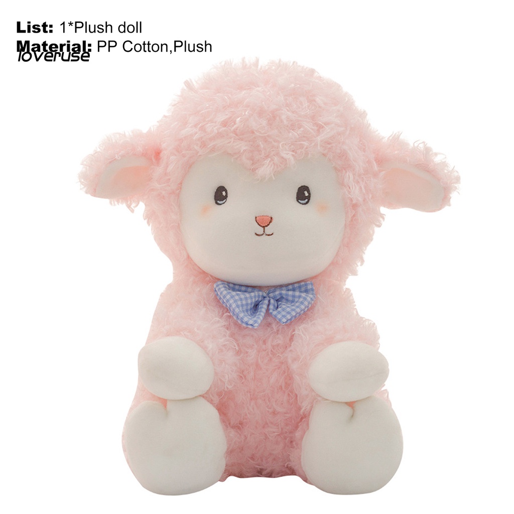 Thú nhồi bông mềm mại hình chú cừu đáng yêu dễ thương cho bé