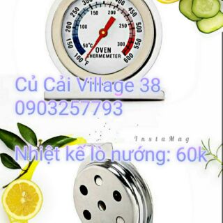 Nhiệt kế lò nướng giảm giá sốc từ 70k chỉ còn 55k