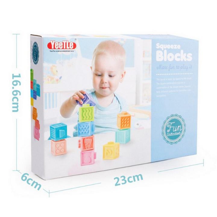 Bộ đồ chơi cho bé Nhật Bản BDC1610 Fun Soft 10 chi tiết (Đạt chuẩn an toàn bé) - Home and Garden