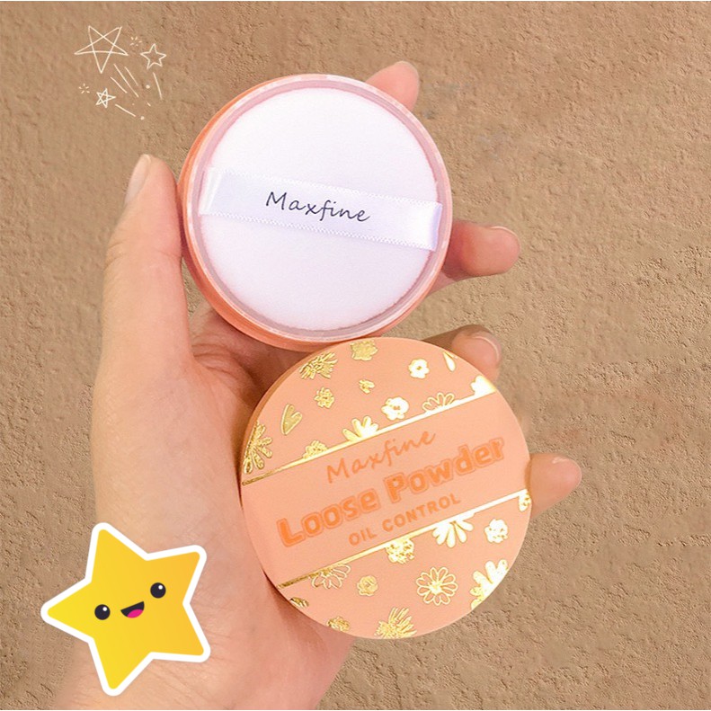Phấn phủ KAKA SHOW thỏ DAIMANPU Cloud Gauze Soft Mist MAXFINE Loose Powder Oil Control MAXF07 DAIM10 KAKA24