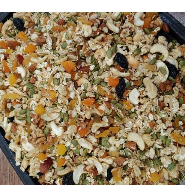 Granola cao cấp siêu hạt - ngũ cốc vị mật ong