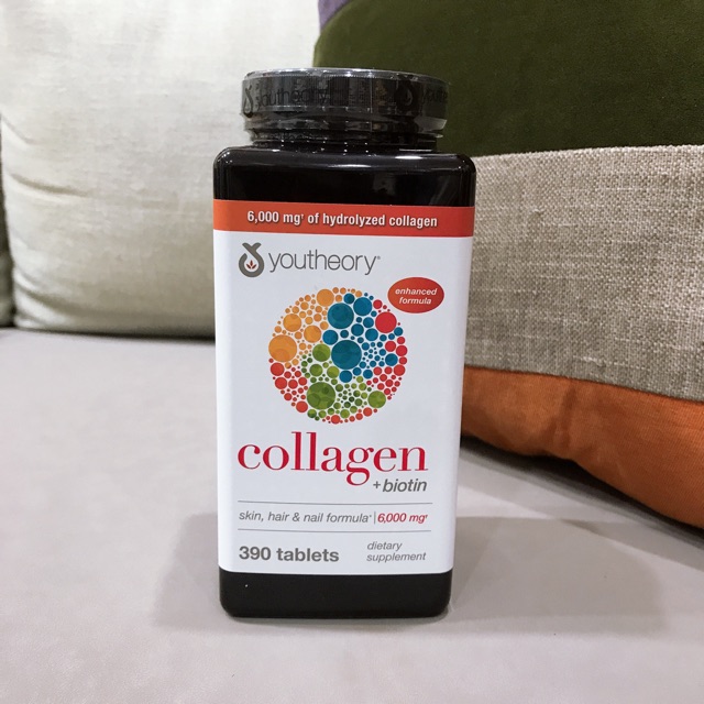 viên uống collagen youtheory 390 viên