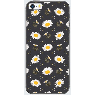 Ốp lưng IPhone 5, 5s, 5SE in hình Hoa cúc chấm bi