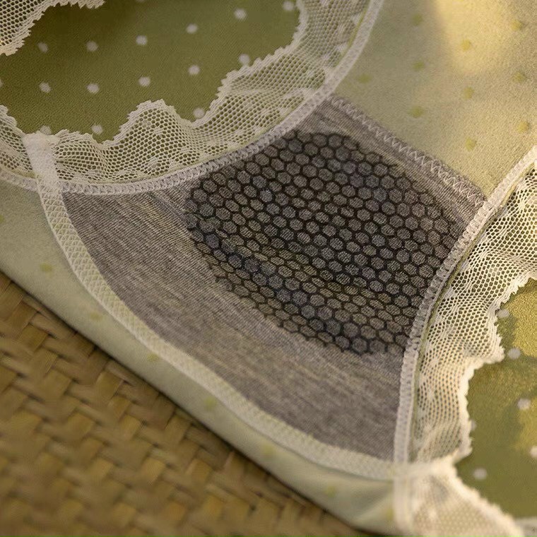 Quần lót nữ cotton viền ren  cực đẹp thoáng mát mềm mịn- QL42