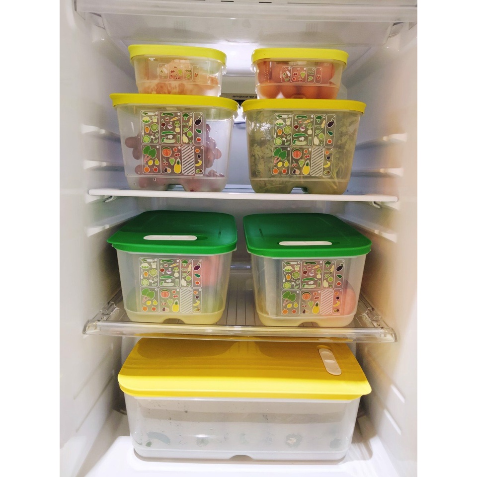 Bộ Hộp Trữ Mát Có Nút Hô Hấp Ventsmart  - Tupperware