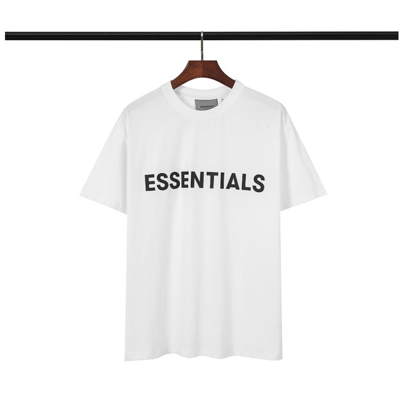 Áo thun Nam Nữ cổ tròn ESSENTIALS, hàng đẹp 100% cotton freeship toàn quốc