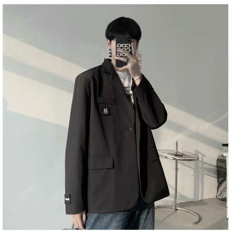 Áo Blazer ulzzang phong cách Hàn Quốc cho nam