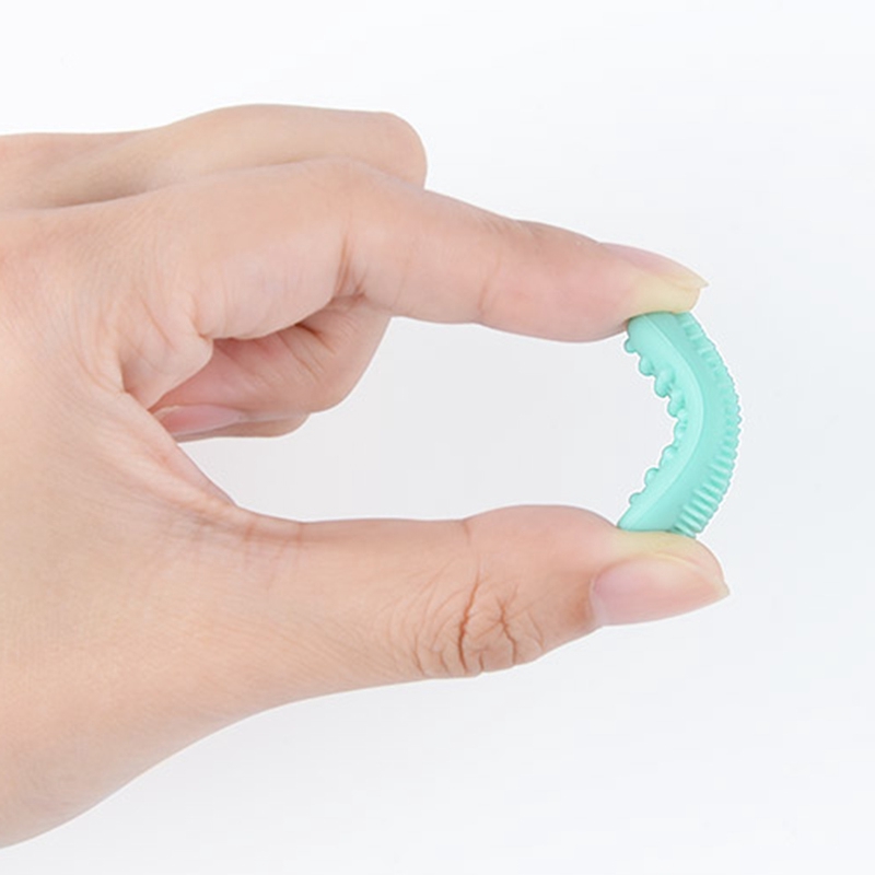 Bàn chải tẩy tế bào chết đôi môi hai mặt bằng silicon mềm tiện lợi