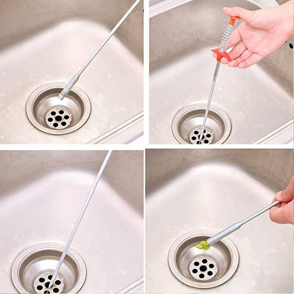 KRNY Dụng Cụ Móc Lấy Tóc Trong Bồn Rửa