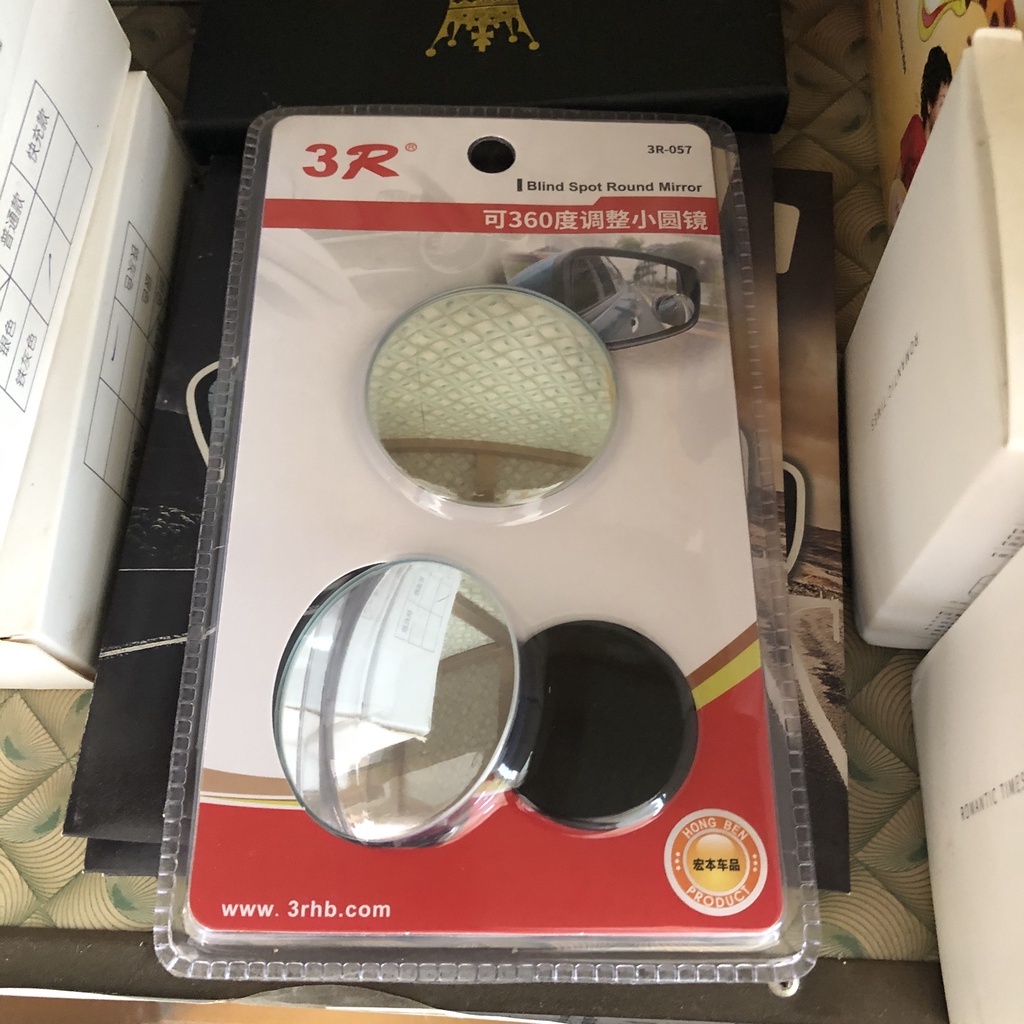 Gương cầu lồi ô tô 360 độ loại 1,,Gương cầu mini cho kính lái