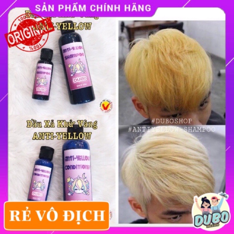 [CAM KẾT HIỆU QUẢ] Dầu Xả Khử Vàng Anti Yellow Conditioner (50ml - 200ml)