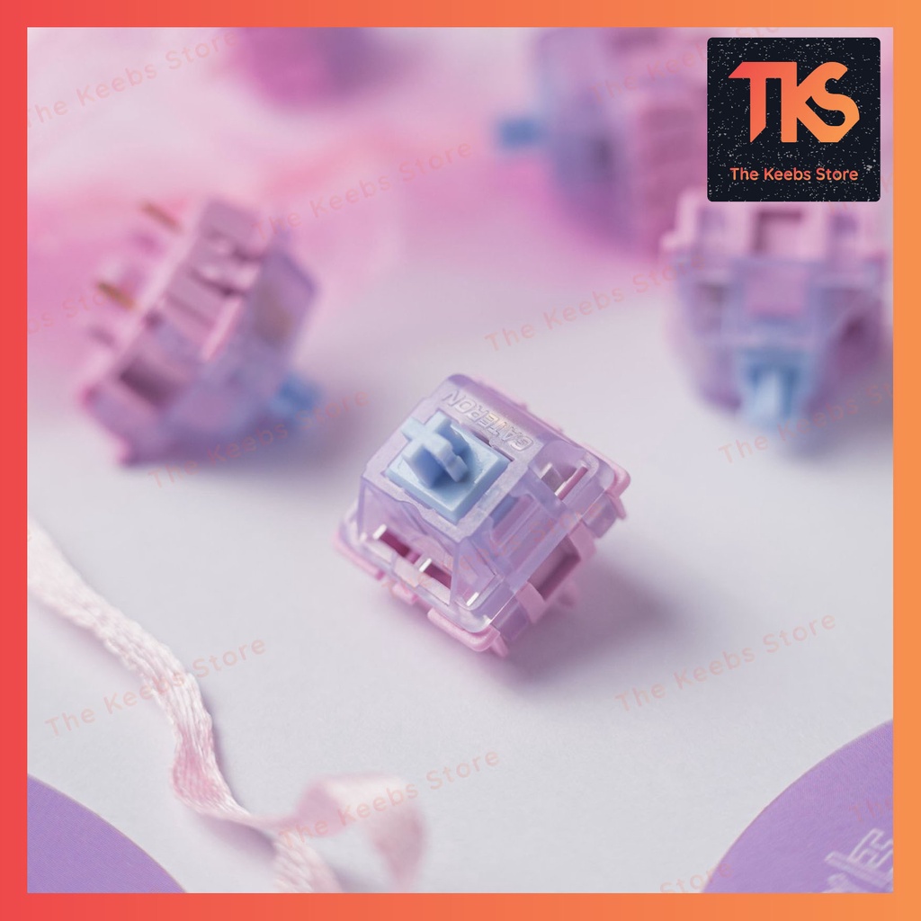 Switch Gateron Unicorn | Linear 63.5g | Công tắc phím cơ | TKS