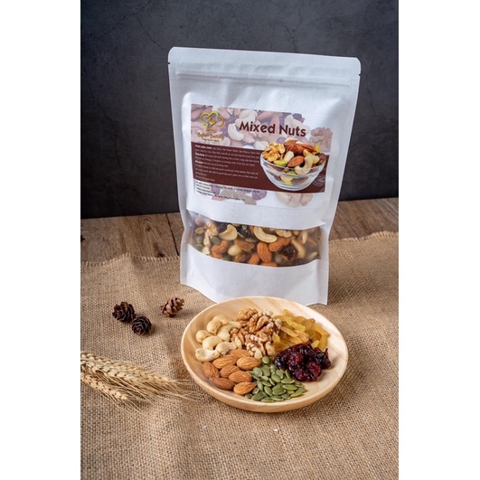 Hạt ngũ cốc giảm cân ăn kiêng Mix 7 loại healthy Hạnh Nhân Quả Óc Chó hạt dẻ Hạt Điều Quả Nam Việt Quất Nho Khô Hạt Bí